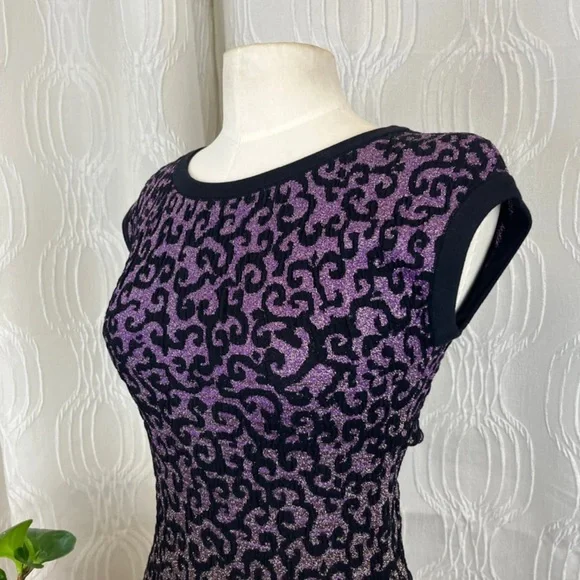 Missoni Metallic Print Bodycon Dress - Picture 2 of 4